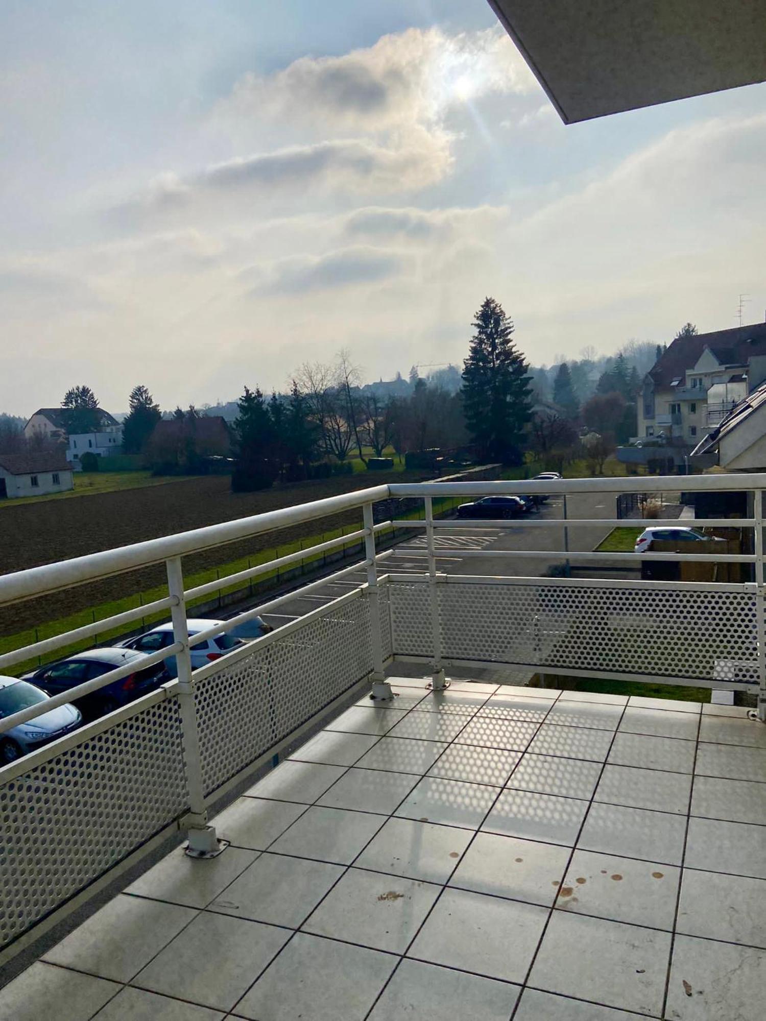 HesingueL'Escale, Proche Suisse, Parkingアパートメント エクステリア 写真